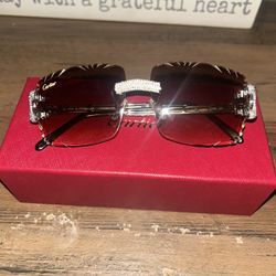 Bust Down Cartier Glasses