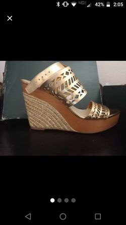 Ralph Lauren Georgina Wedges. Brand new