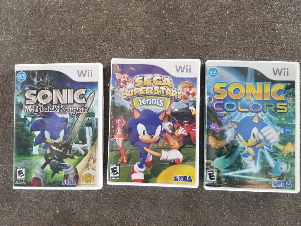 Wii Sonic games
