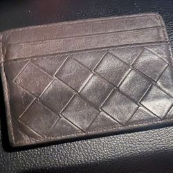 Bottega Veneta Intrecciato leather card case