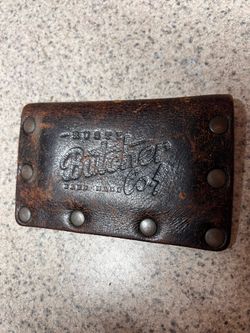 Rusty Butcher leather Wallet