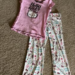 Hello Kitty Size Large PJ Set