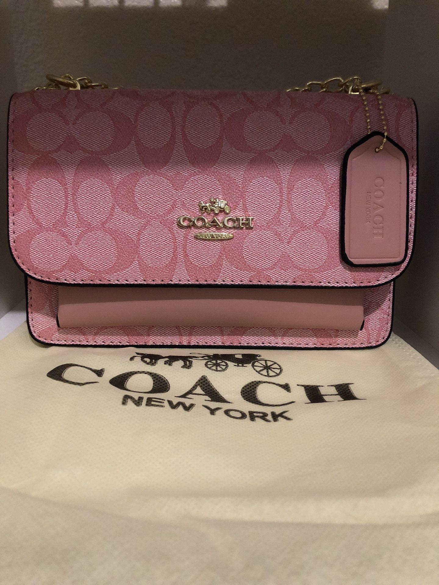 Pink Coach Purse