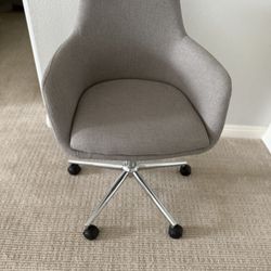 Emery Grey Office Desk Chair