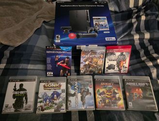 Sony Playstation 3 with games