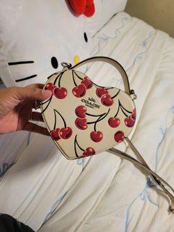 Coach heart purse