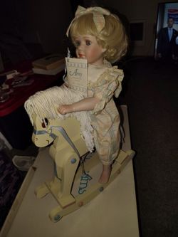 Collectable porcelain doll