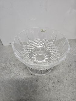 Vintage Cristal d'Arques  Crystal Fruit Dish