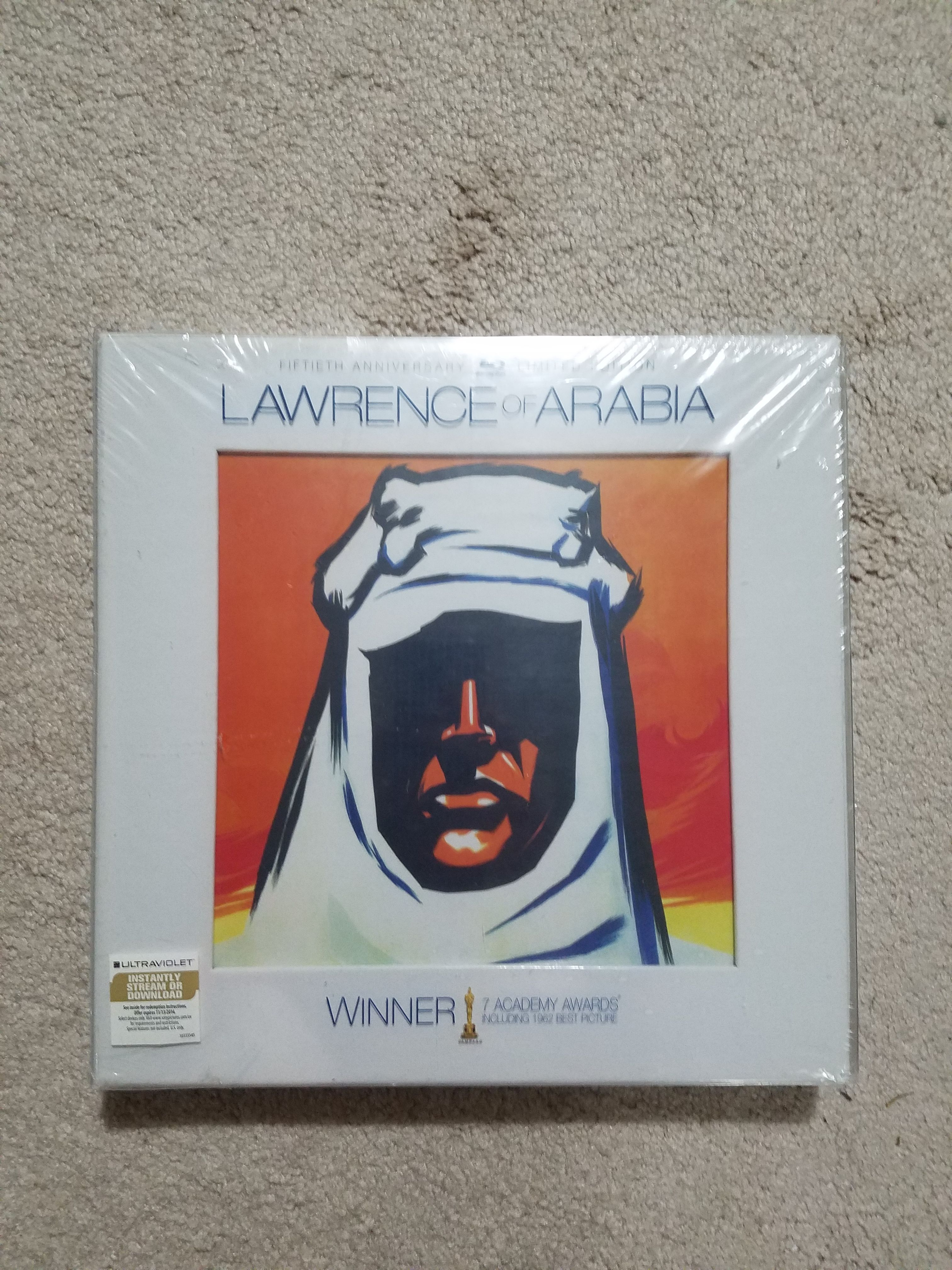 Lawrence of Arabia 50th Anniversary Blu-Ray