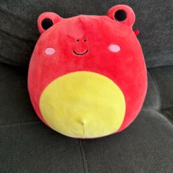 Squishmallows Obu the Red Tree Frog Kelly Toy Plush Stuffed Animal 7"
