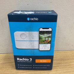 RACHIO 3 SMART SPRINKLER CONTROLLER 8 ZONE.