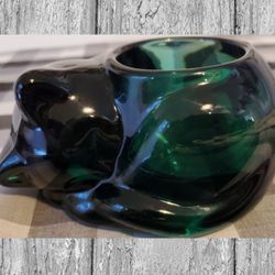 Indiana Glass Cat Votive