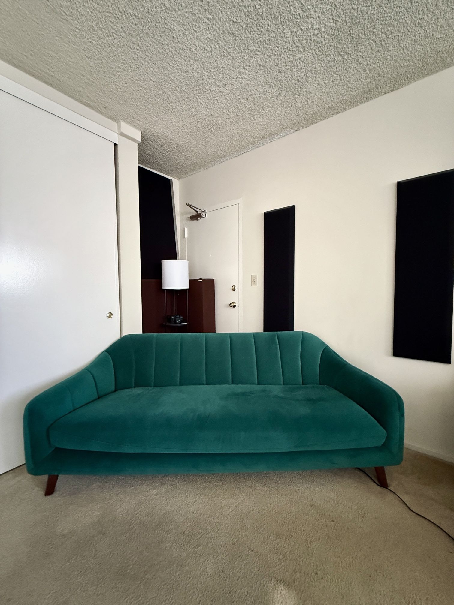 Green Velvet Couch