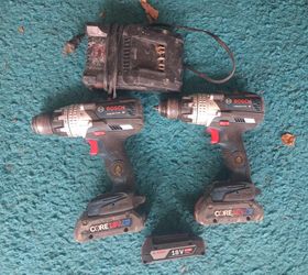 2-Bosch GSB18V-975C Drill Set with Batteries and Charger
