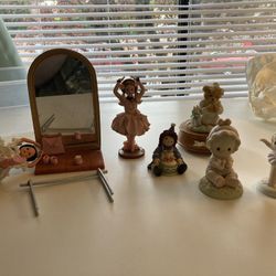 Collection Of Madame Alexander, Precious Moments And Other Figurines