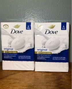 Dove original 4ct beauty bar set