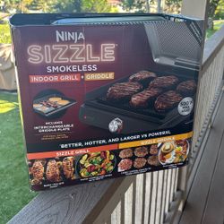 Ninja Sizzle Smokless Indoor Grill And Griddle
