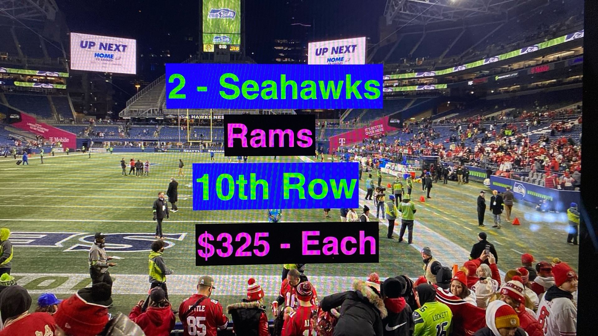 Seahawks Rams Tickets