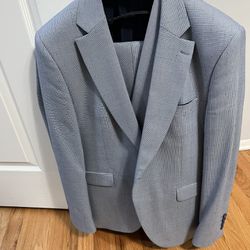 Mens Suit Size Large Pants 34-32 Jacket 44 $100