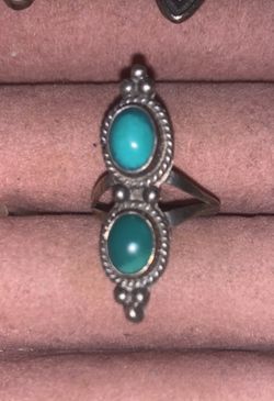 Gorgeous Turquoise Native America ring