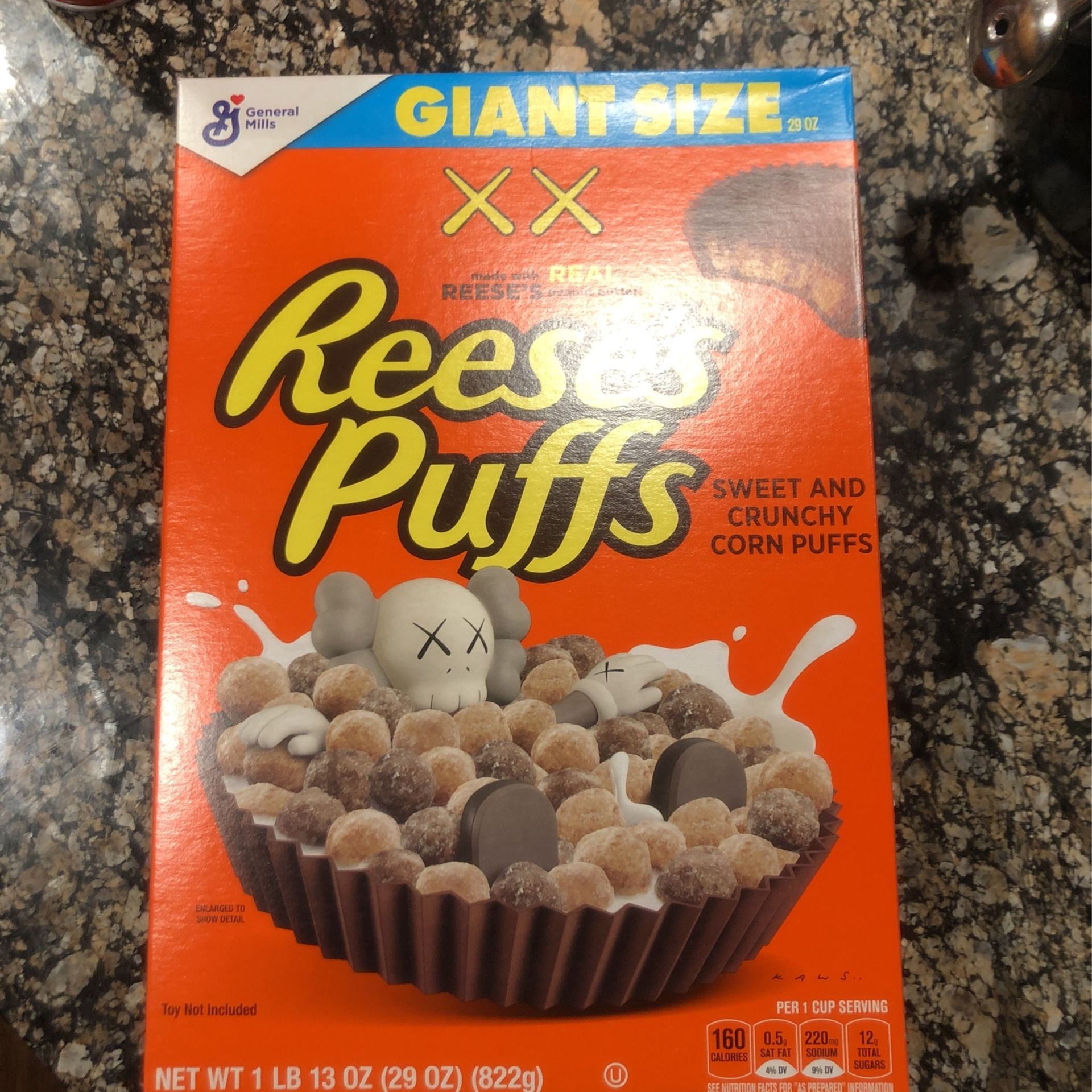 Kaws Reese’s Puffs