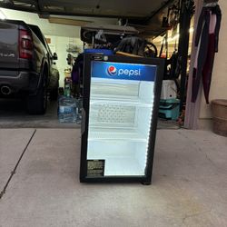 Commercial Pepsi Mini Fridge 