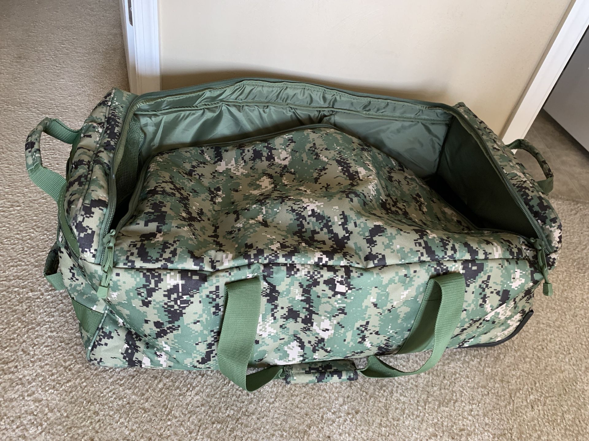 Camouflage Military Duffle Bag