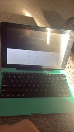 Could be your kids first tablet it’s so adorable. It has their keyboard he could take it off.