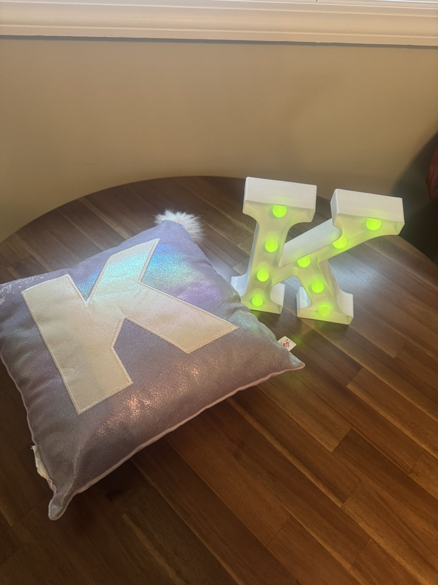 Letter K And Girls Room Decor
