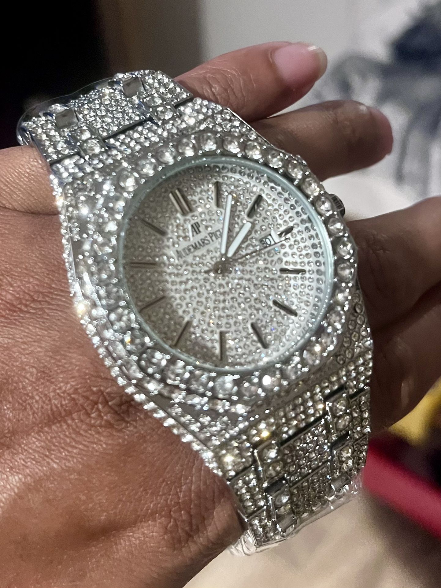 vvs moissanite watch