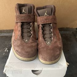Brown Suede Jordans 