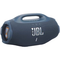 JBL Boombox 4 Portable Waterproof Bluetooth Speaker (Blue, Black Squad)