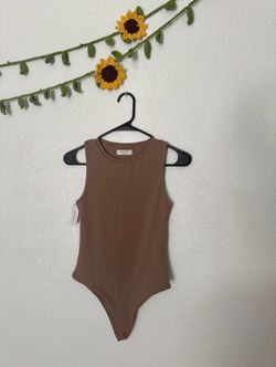Nude Bodysuit size Small