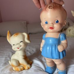 Vintage Squeek Toys 