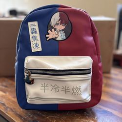 My Hero Academia Shoto Todoroki Fire & Ice Mini Backpack Hot Topic Anime