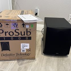 Definitive Technologies ProSub 1000 10” Home Theater Subwoofer