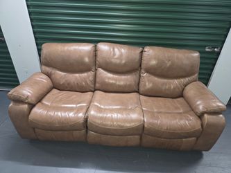 Ashley Furniture Zackary - Brindle Reclining Sofa - Brindle