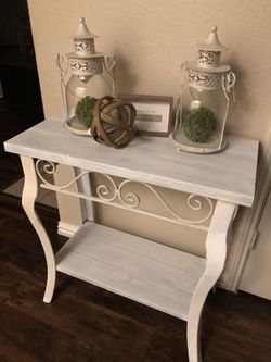 White Rustic Table