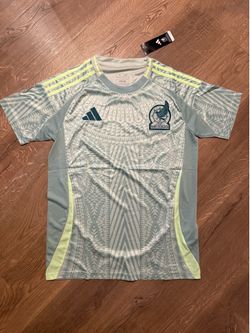 Light green Mexico soccer jersey