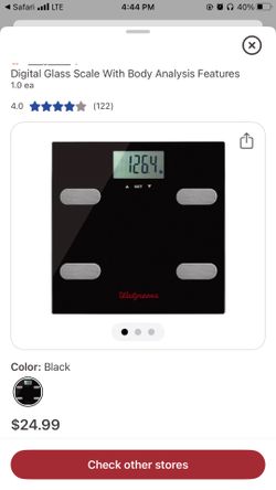 Walgreens Digital Scale