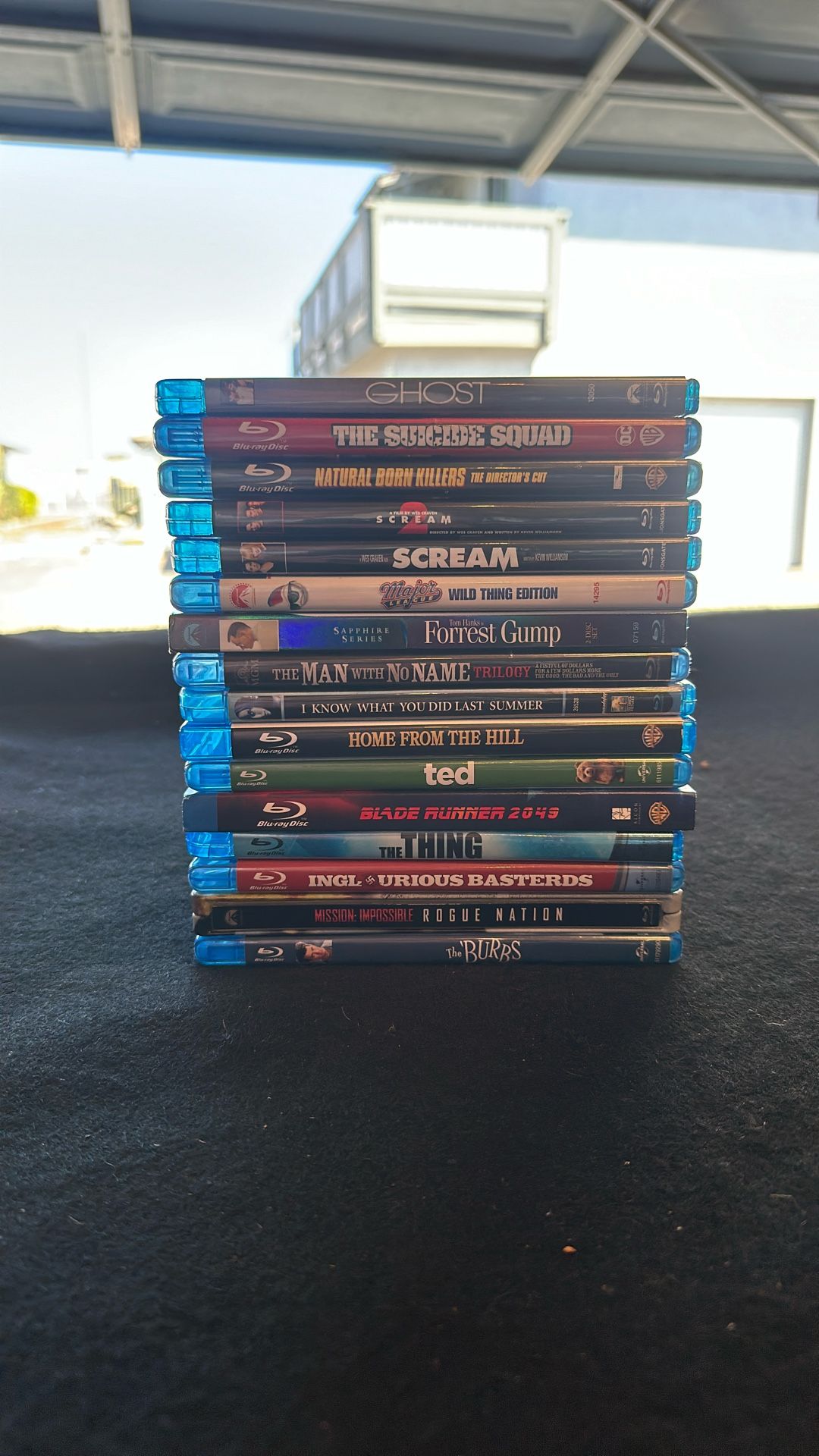 Selling A Bundle Of Blu Ray Movies 