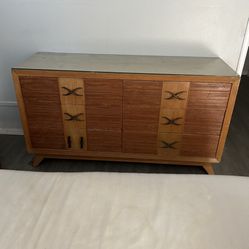 Paul Frankl Dresser, Chest and 2 End  tables