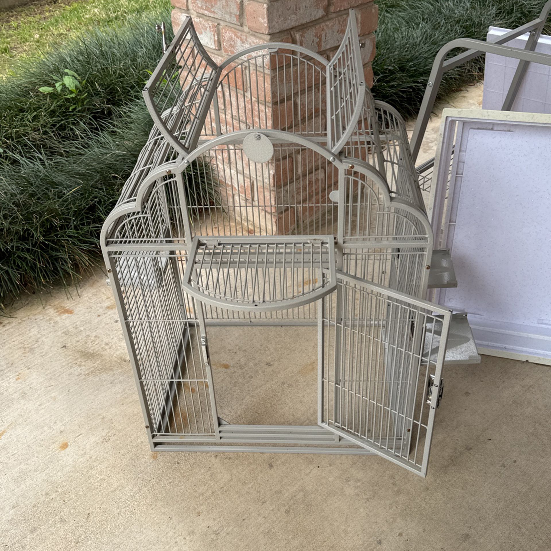 Birdcage On Stand