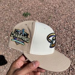 Tan Diamondbacks Fitted $35 FIRM NO TRADES