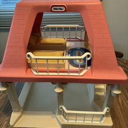 Little Tikes Grandma Dollhouse  16”long x 12”wide x 18”tall  In original box - Vintage