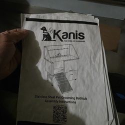 Kanis Dog Washing Station X Large