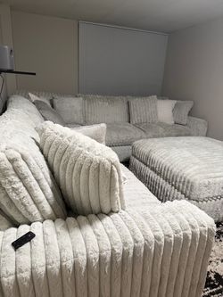 Large Sectional Sofa with Chaise