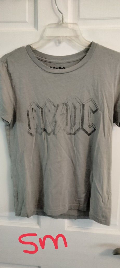 Ladies Size Small ACDC shirt