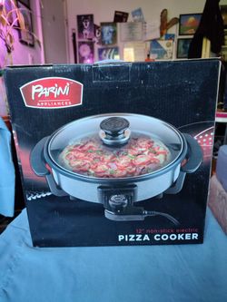 Parini 12" Non-Stick Electric Pizza Cooker