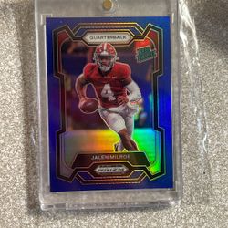 Jalen Milroe Rated Prospect Prizm Panini
